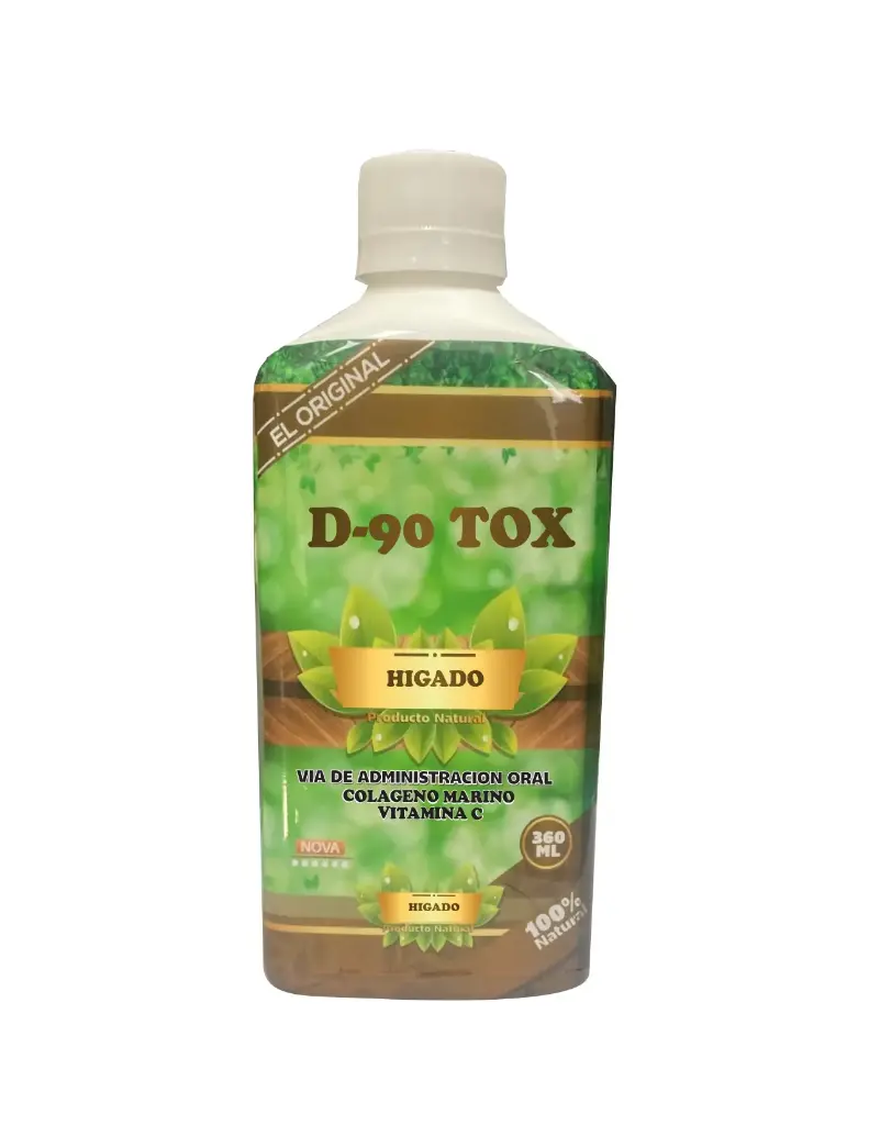 D-90 TOX LIMPIA HIGADO GRASO 360 ml